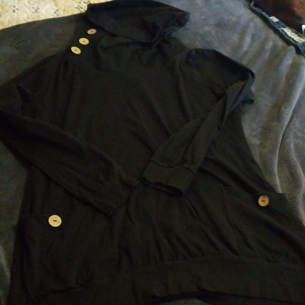 Cowl neck top